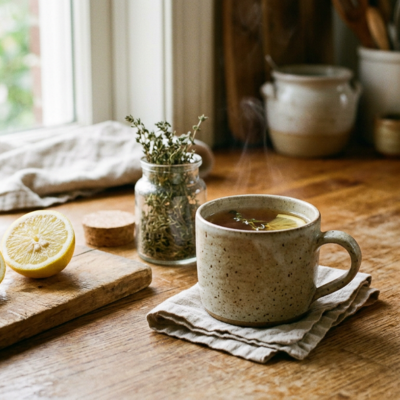 infusion thym citron miel