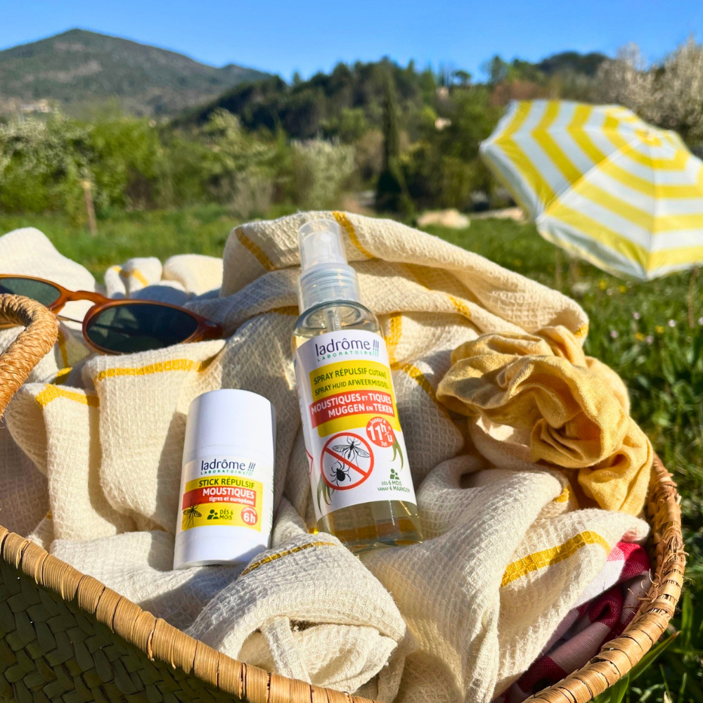 Spray répulsif moustiques et tiques