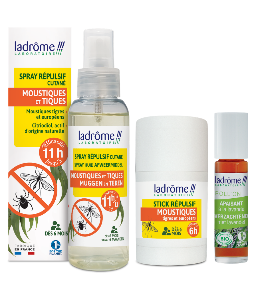 Kit Moustiques répulsif et apaisant
