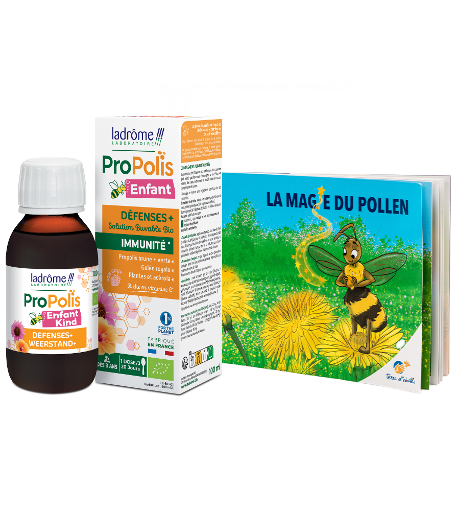 Propolis enfant + BD solidaire Terre d'Abeilles