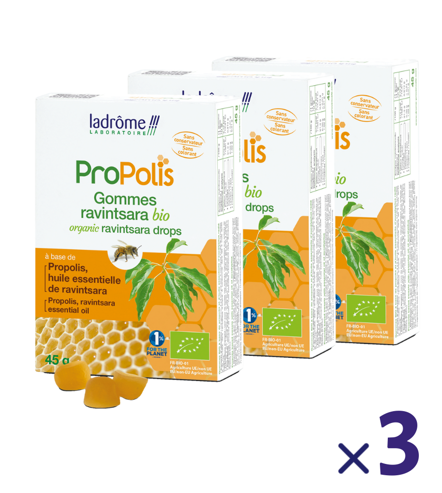 Gommes Propolis et Ravintsara bio