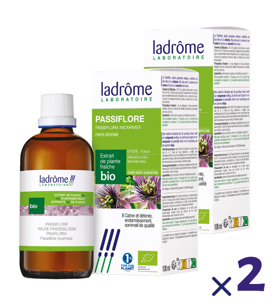 Extrait de Passiflore incarnata pour le sommeil Ladrme Laboratoire Extrait de Passiflore incarnata pour le sommeil Ladrme Laboratoire
