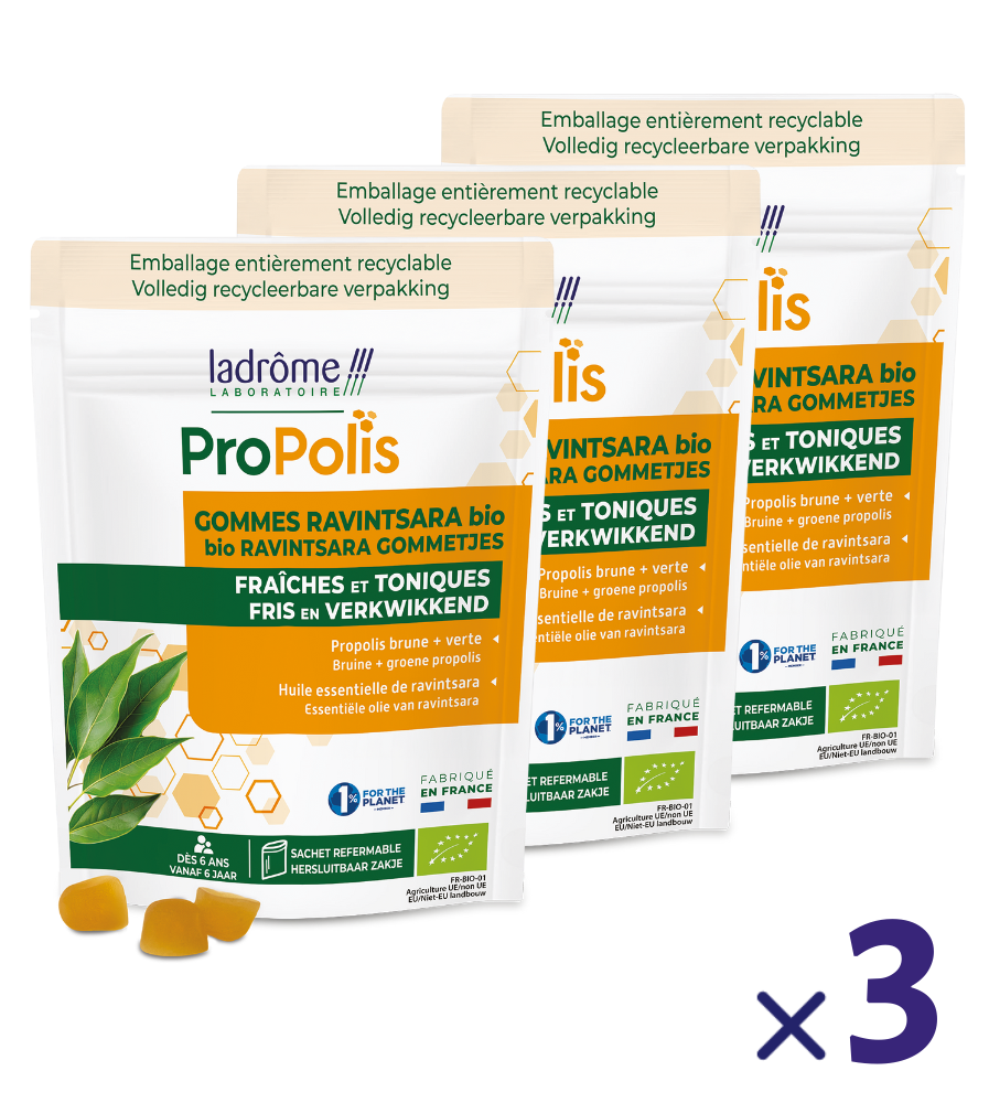 Gommes Propolis et Ravintsara bio