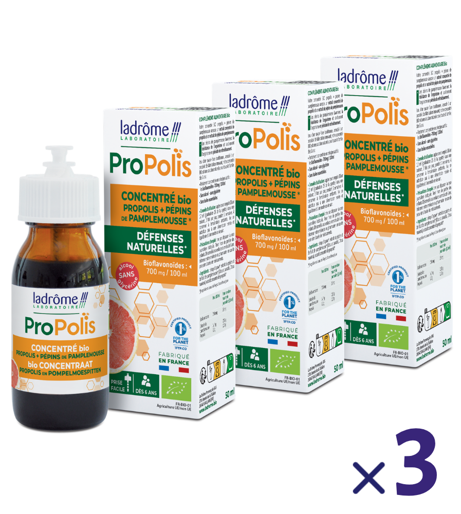 Concentré Propolis et pépins de Pamplemousse bio