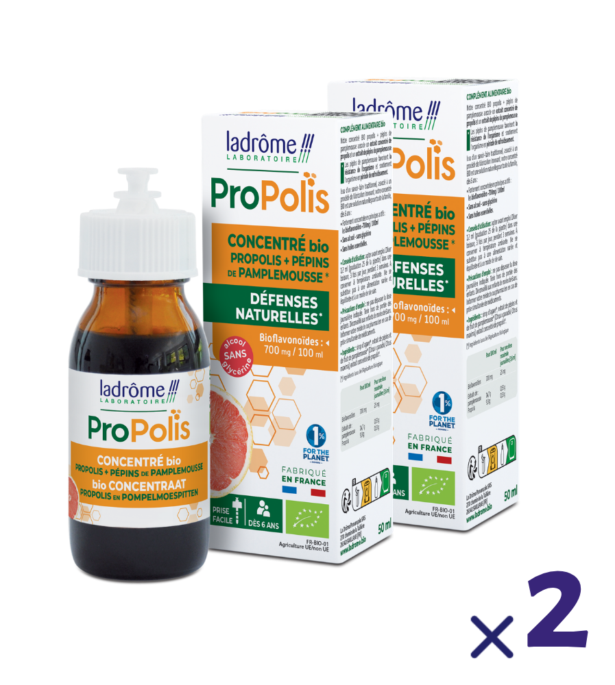 Concentré Propolis et pépins de Pamplemousse bio