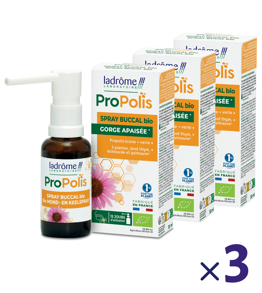 Spray buccal à la Propolis bio