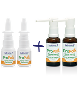 2 duos de sprays à la Propolis bio
