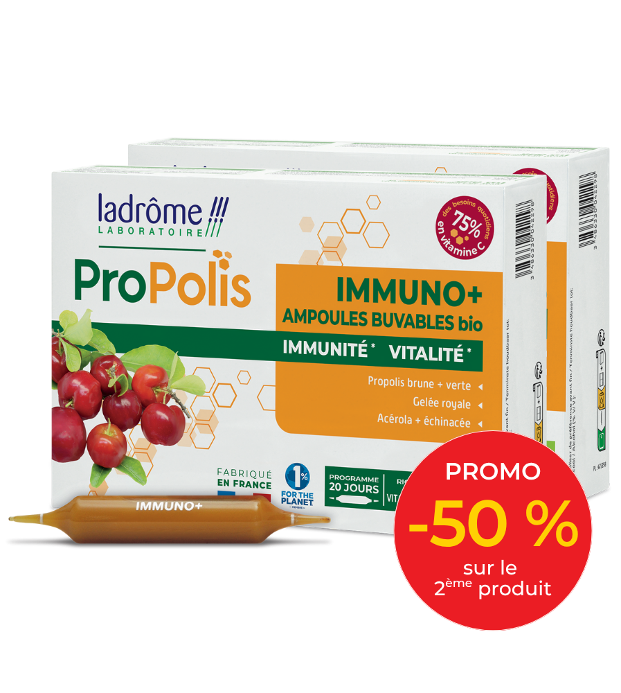 Ampoules Immuno+ Propolis bio
