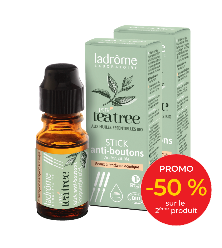 Stick anti-boutons bio PUR'tea tree