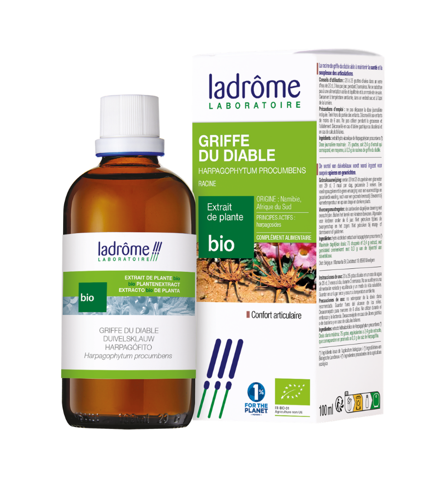 Griffe du diable (Harpagophytum) - Extrait bio