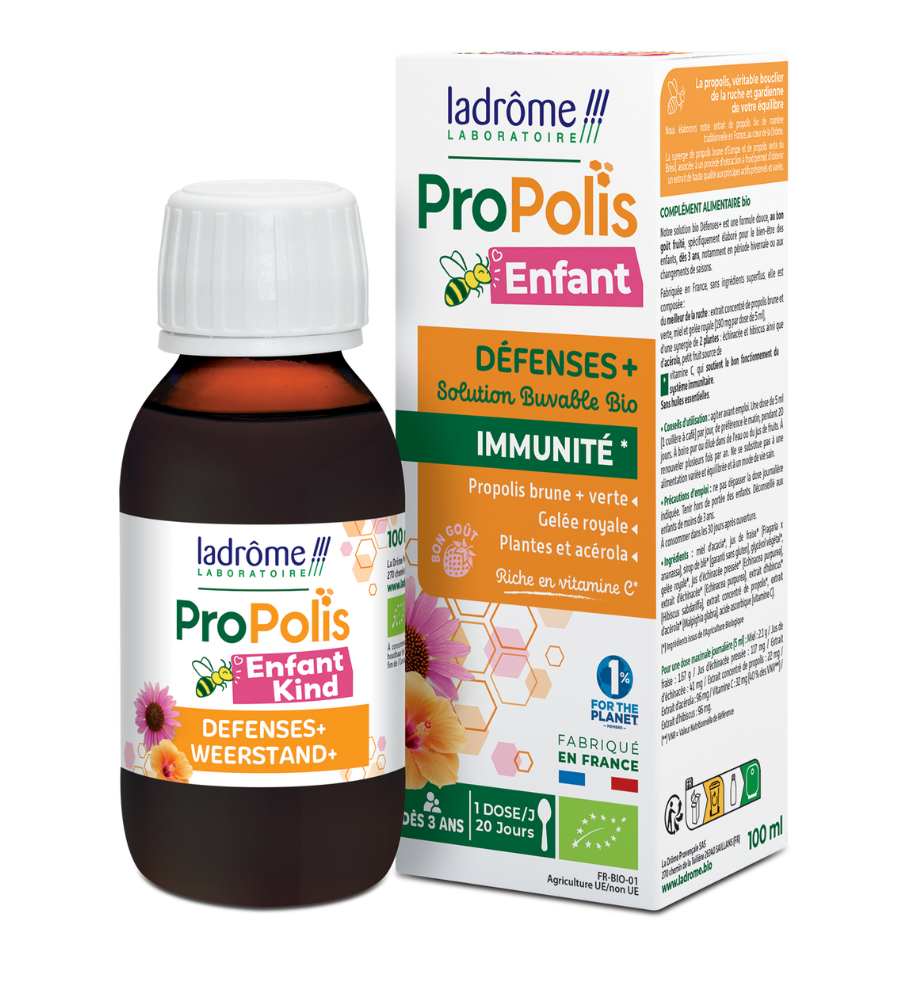 Sirop Défenses+ Enfant Propolis bio