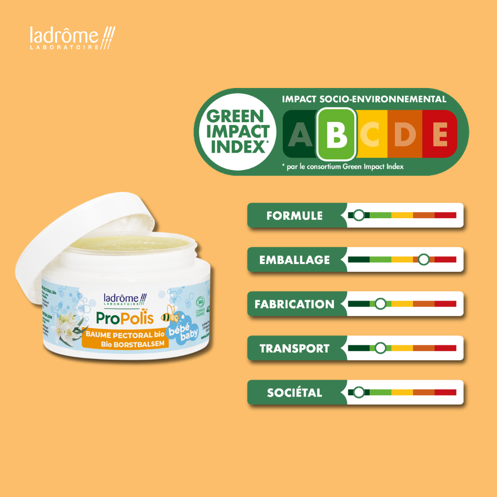 Baume pectoral Bébé Propolis bio