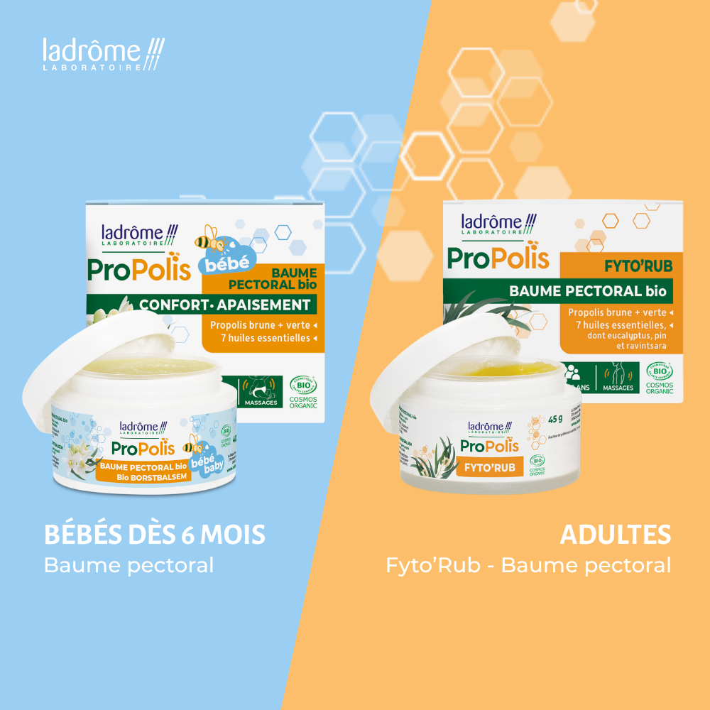 Baume pectoral Bébé Propolis bio