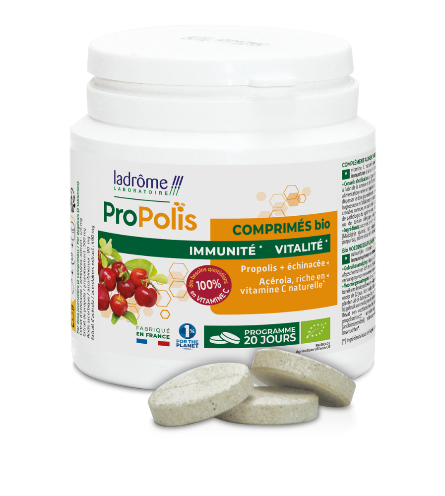 Comprimés Propolis bio - Immunité et vitalité