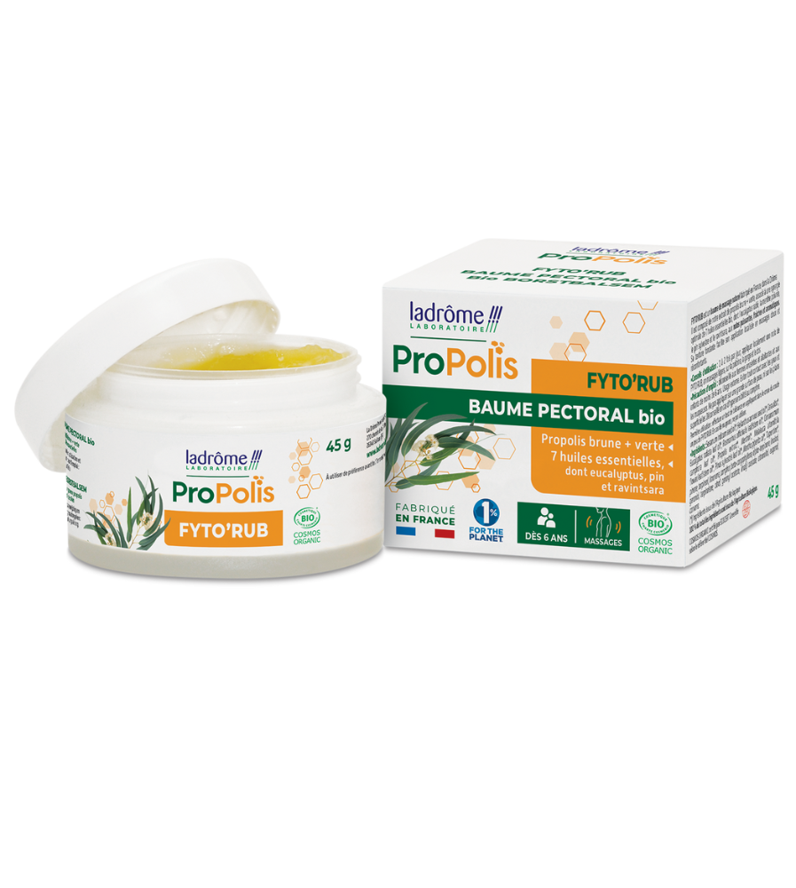 Fyto'Rub Propolis - Baume pectoral bio
