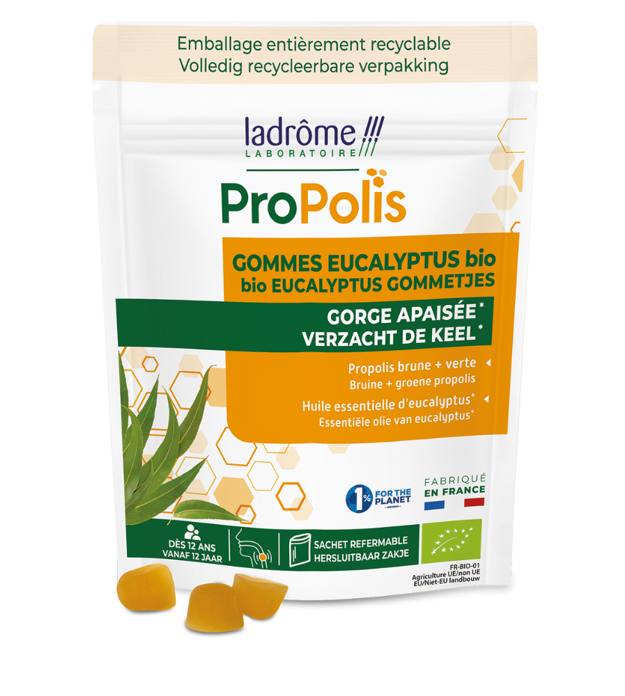 Gommes Propolis et Eucalyptus bio