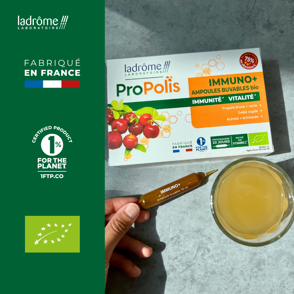 Ampoules Immuno+ Propolis bio