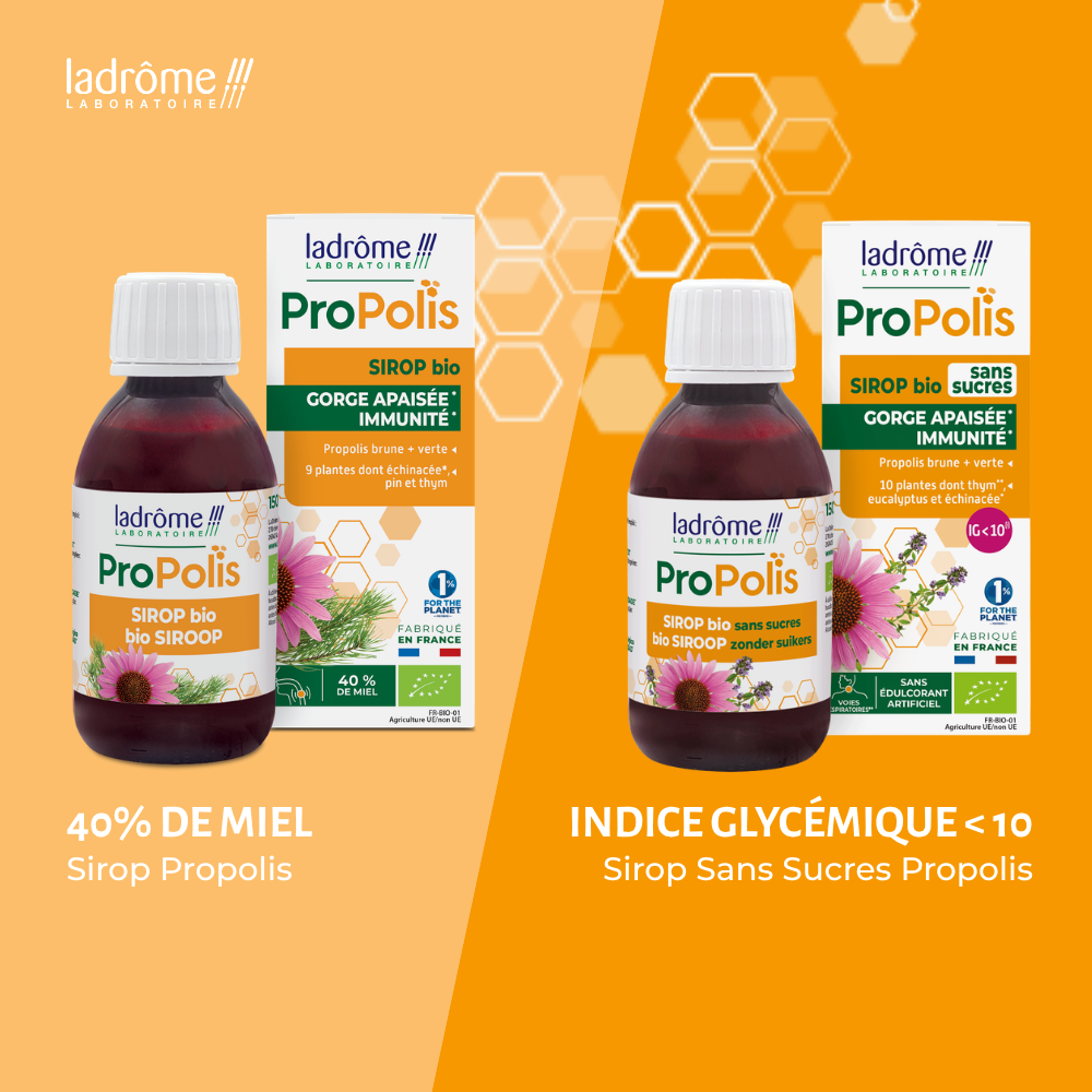 Sirop Propolis bio - Gorge et Immunité