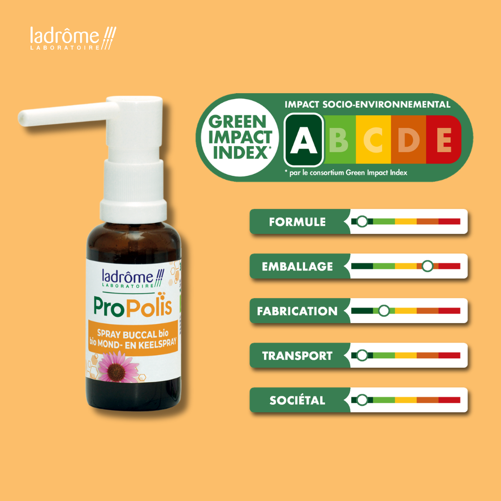 Spray buccal Propolis bio - Gorge apaisée