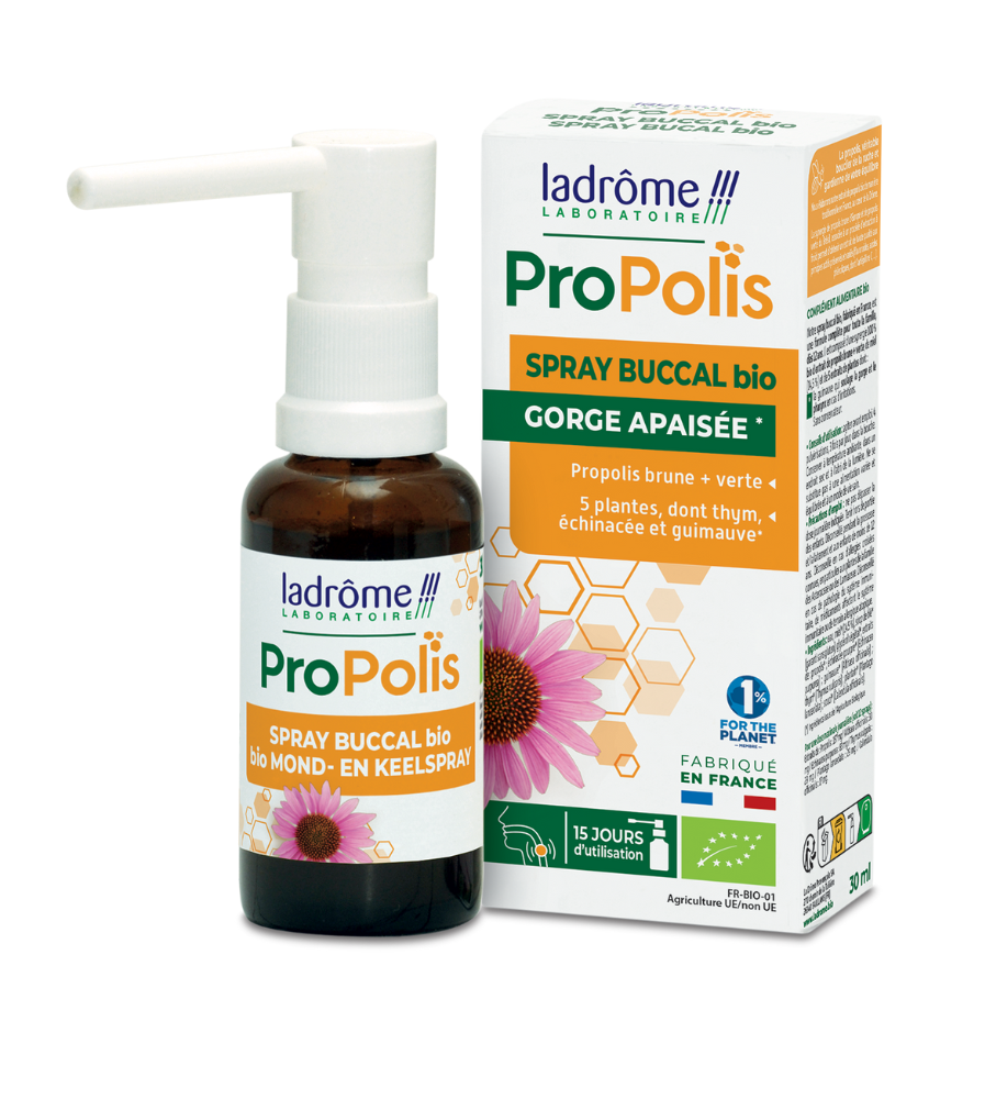 Spray buccal à la Propolis bio