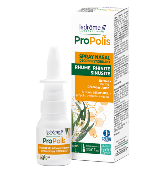 Spray nasal décongestionnant à la Propolis bio