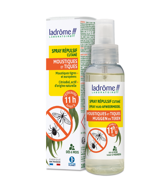 Spray répulsif moustiques et tiques