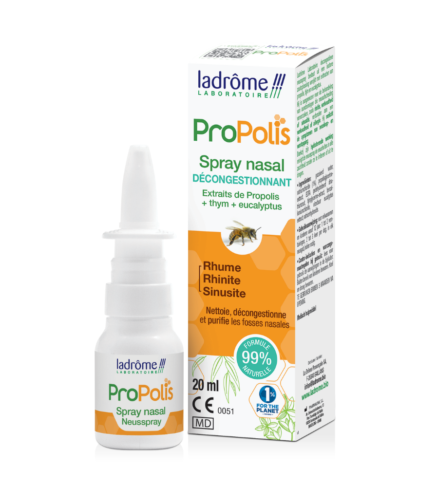 Spray nasal décongestionnant à la Propolis bio