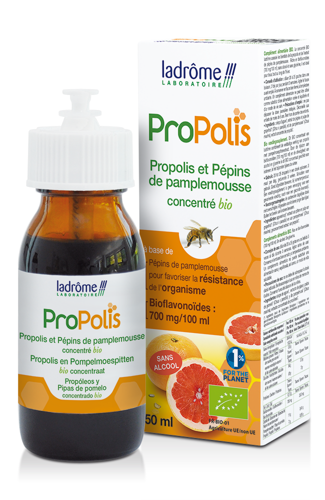 Concentré Propolis et pépins de Pamplemousse bio