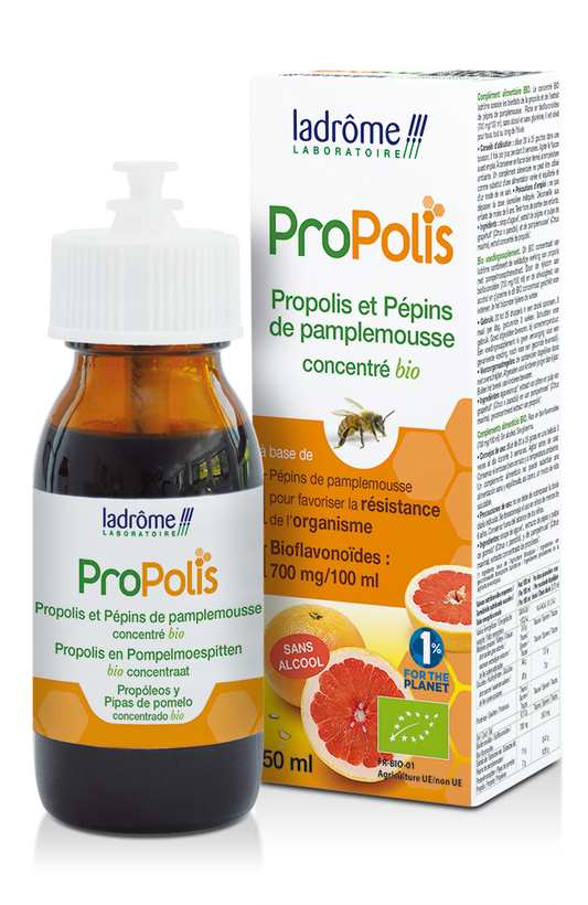 Concentré Propolis et pépins de Pamplemousse bio