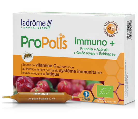 Ampoules Immuno+ Propolis bio