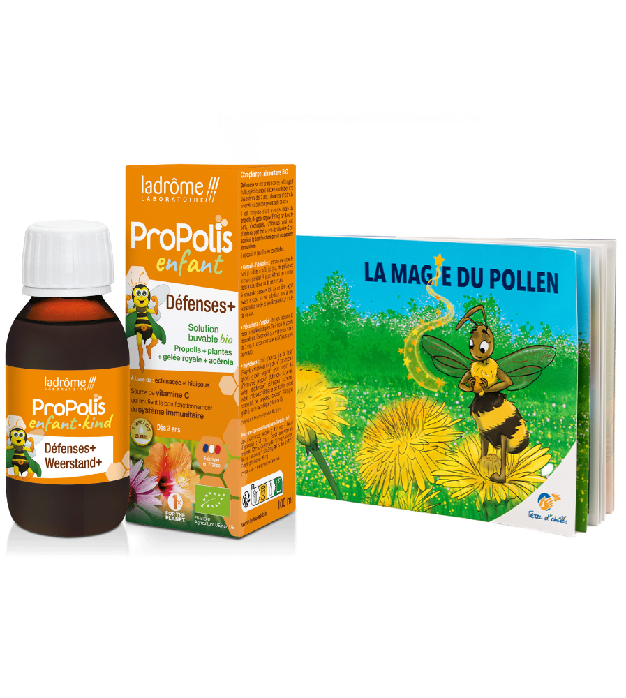 Propolis enfant + BD solidaire Terre d'Abeilles