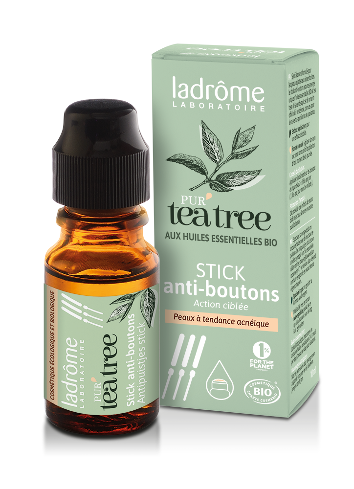 Stick anti boutons au Tea tree bio – Ladrôme Laboratoire